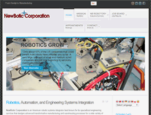 Tablet Screenshot of newbotic.com